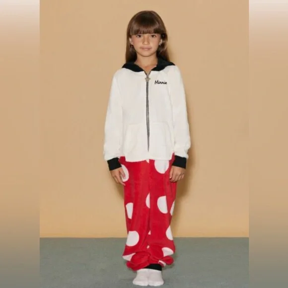 Girls Disney Minnie Mouse Pajama Jumpsuit (Kids)